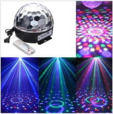 APT Disco LED projektor, ovladač, mp3, ZS39A