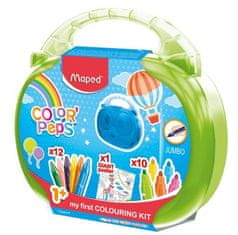 Maped Pouzdro s pastelkami Colorpeps Jumbo art set