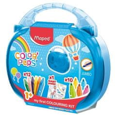 Maped Pouzdro s pastelkami Colorpeps Jumbo art set