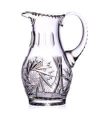 Bohemia Crystal Ručně vyráběný a ručně broušený Džbán Větrník 1300ml