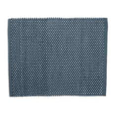 Kela Koupelnová předložka KL-24728 Miu směs bavlna/polyester kouřově modrá 65,0x55,0x1,0cm