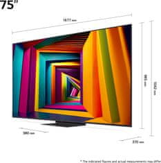 LG 75UT91006LA - 189cm