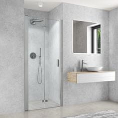 BPS-koupelny Jednokřídlé sprchové dveře CI PIL_CI PIR pro instalaci do niky
