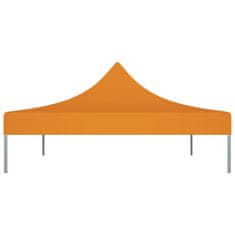 Vidaxl Střecha k party stanu 4,5 x 3 m oranžová 270 g/m²