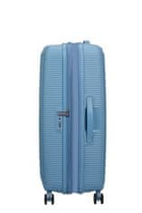 American Tourister Cestovní kufr Soundbox 77cm Modrá Sea Shimmer rozšiřitelný