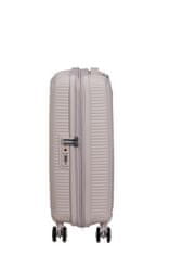 American Tourister Cestovní kufr Soundbox 55cm Beach Shimmer Béžový rozšiřitelný