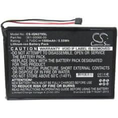 CameronSino Baterie pro Garmin Nüvi 2757, 3,7 V, 1500 mAh, Li-Ion