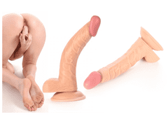 Xcock Extra velké, dlouhé dildo, silná přísavka 24 cm