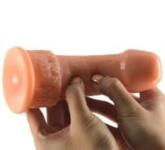 FAAK anální dildo přírodní - 14,4 cm