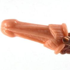 FAAK anální dildo přírodní - 14,4 cm