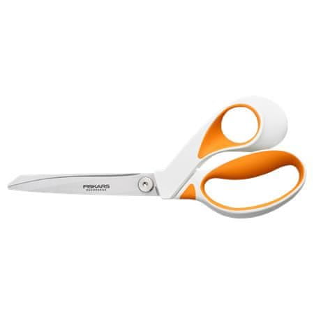 Fiskars Nůžky "RazorEdge Softgrip", oranžová-bílá, 23 cm, 1070079