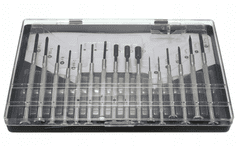 Pronett XJ3980 Sada hodinářských šroubováků 16 ks