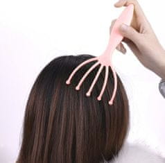 ISO 15439 Pomůcka pro masáž hlavy - růžová