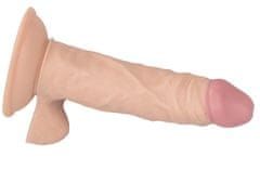 Xcock Realistické dildo s varlaty velký penis tělové barvy