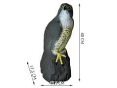 ISO 6240 Odpuzovač ptáků Sokol 40 cm - černý