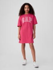 Gap Dětské šaty s logem oversize S