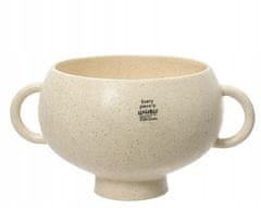Kaemingk Keramická váza s pískem na uši 15x21x27,5 cm