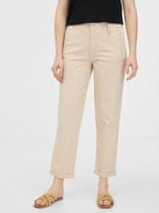 Orsay Béžové dámské kalhoty 34