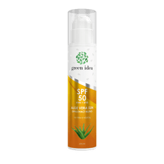 GREEN IDEA Aloe vera opalovací mléko SPF 50 200ml