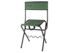 Verk 01678_Z Kempingová skládací židlička s držákem na rybářský prut, zelená