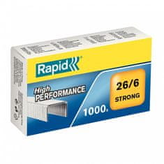 Rapid Spony Rapid č. 26, 6mm, strong, 1000ks