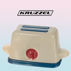Kruzzel 22561 Dětský plastový topinkovač s příslušenstvím