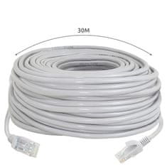 Izoxis 22532 Síťový kabel RJ45-RJ45, 30 m, šedá