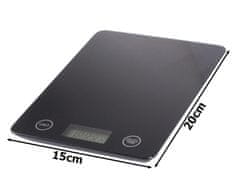 Verk 17114 Elektronická kuchyňská váha lcd 5kg