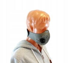 APT AG303C Sportovní anti-smogová maska s filtrem - šedá