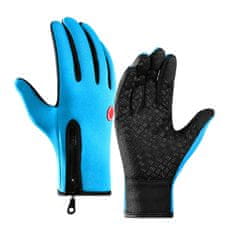 APT BQ19L Sportovní rukavice pro dotykové displeje, vel. XL - modré