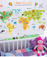GFT Dětská mapa světa K201