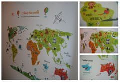 GFT Dětská mapa světa K201