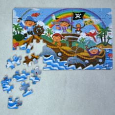 GFT Dětské puzzle - piráti