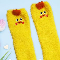 GFT Teplé ponožky - kuřátko