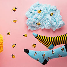 GFT Veselé ponožky - včela
