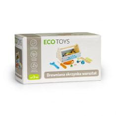 EcoToys Dřevěné nářadí - mini dílna, TL80013