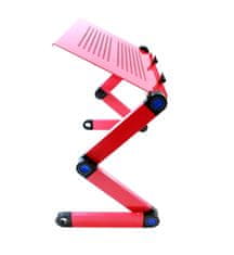 APT SL7B Flexibilní stolek na notebook s chlazením - růžový
