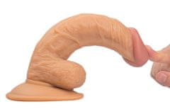 Xcock Realistické dildo s mocným tlačítkem 19cm dildos