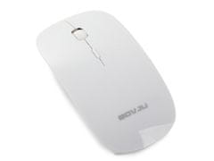 Verk 06061_B Bezdrátová optická myš WIRELESS SLIM 2,4 GHz - bílá