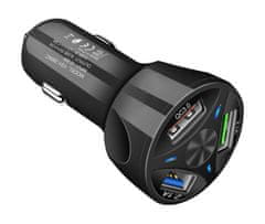 APT PLS34H Nabíječka do auta Quick Charge 3.0 3x USB