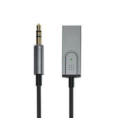 MG WTODB Bluetooth audio adaptér 3.5mm jack, šedý