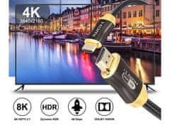 Verk 13146 Kabel HDMI 2.1, 1,5m 8K 60Hz 4K 120Hz
