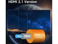 Verk 13148 Kabel HDMI 2.1, 3m 8K 60Hz 4K 120Hz