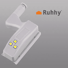 Ruhhy 23025 Lampa 3 LED do výklopné skříně