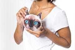 Master 3D peněženka kočka - hnědá