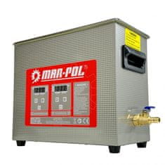 MAR-POL Ultrazvuková čistička 180W, 6,5l M90075