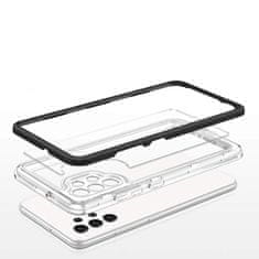 FORCELL Zadní kryt Clear 3v1 na Samsung Galaxy A32 5G , černá, 9145576242698