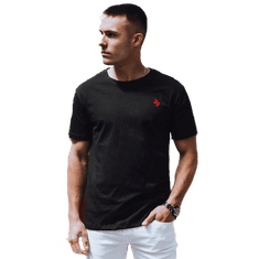 Dstreet Pánské tričko arida černé rx5571 M