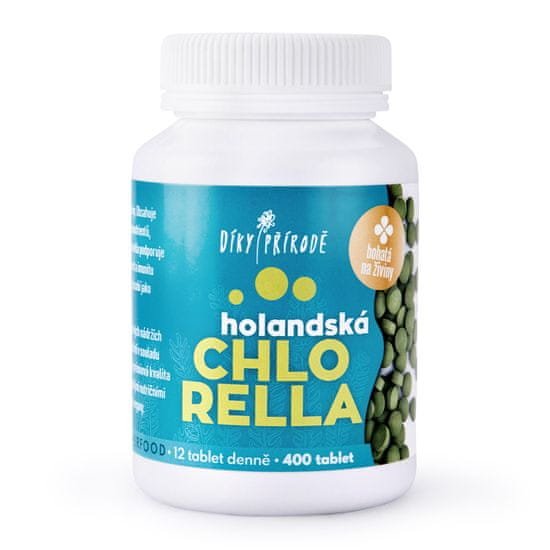 Díky přírodě Holandská chlorella 400 tablet