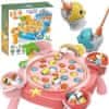 WOOPIE WOOPIE Fishing Game Set Magnet Fishing Pink 36 el.